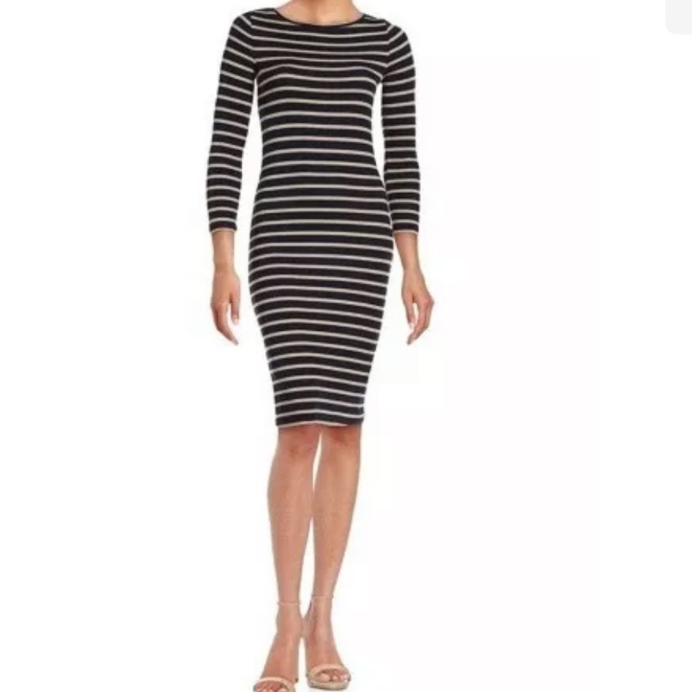 Versatile Bcbgmaxazria Ribbed Lightweight Bodycon… - image 1